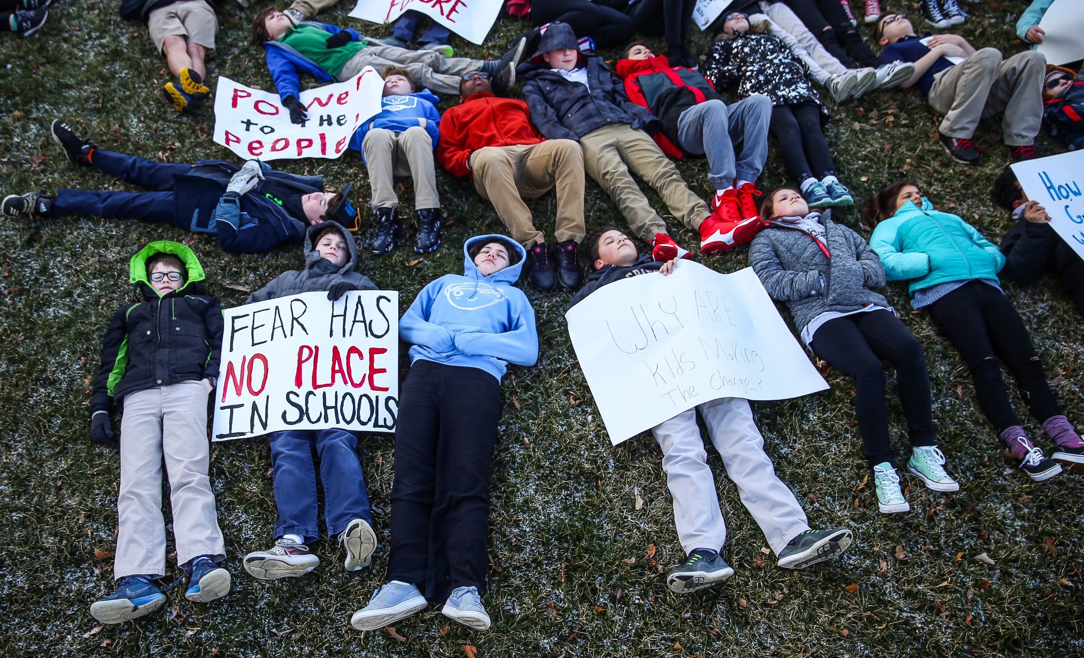 evans high school walkout